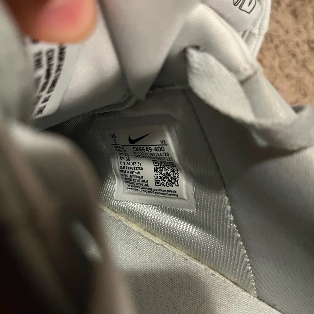 Nike Air Force 1 Mint Green Sneakers | Women’s Streetwear | Clean Classic - Picture 7 of 7